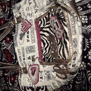 Kathy Van Zeeland Multicolor Hobo Bag